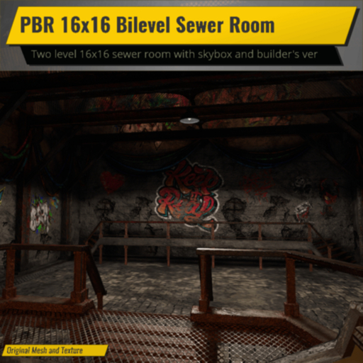 PBR 16x16 Bilevel Sewer Room
